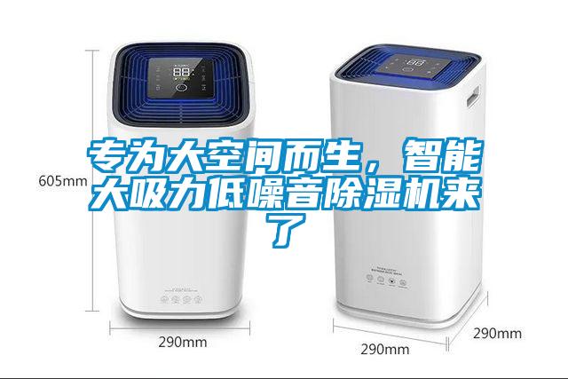 專為大空間而生，智能大吸力低噪音除濕機來了