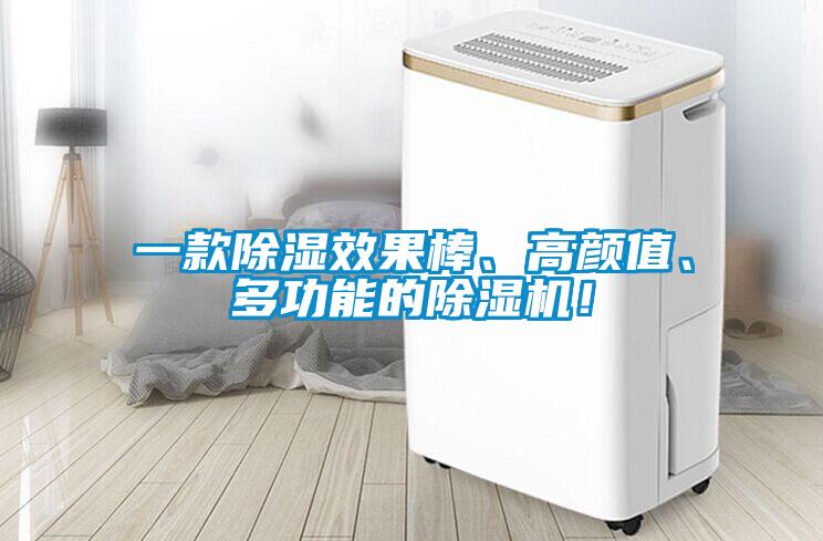 一款除濕效果棒、高顏值、多功能的除濕機！