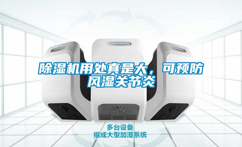 除濕機用處真是大，可預防風濕關節炎