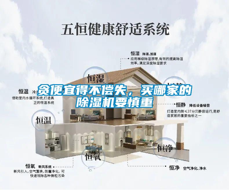 貪便宜得不償失，買哪家的除濕機要慎重