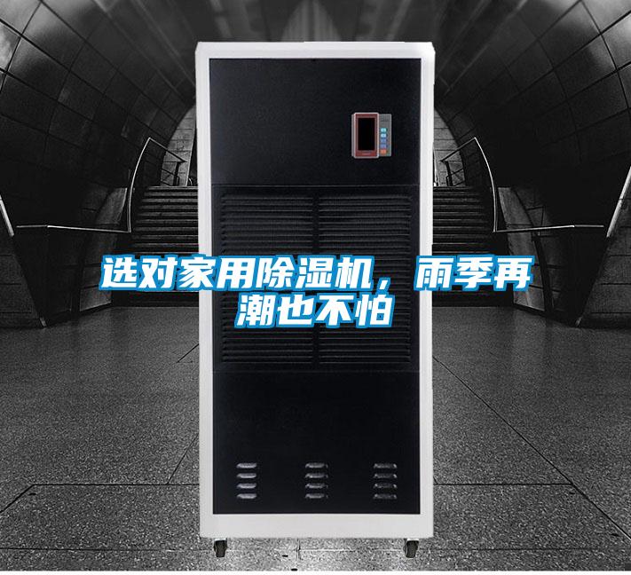 選對家用除濕機，雨季再潮也不怕