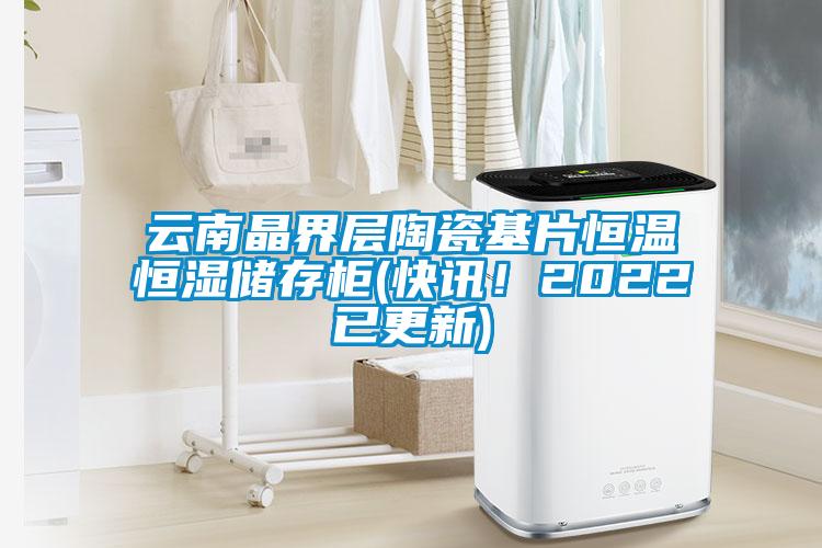 云南晶界層陶瓷基片恒溫恒濕儲存柜(快訊！2022已更新)