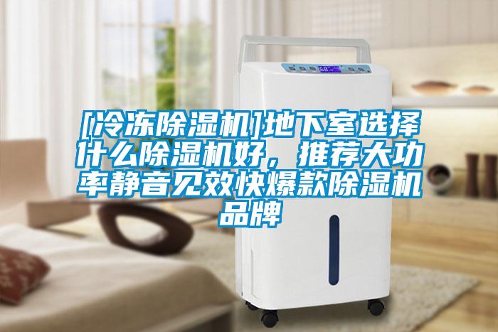 [冷凍除濕機]地下室選擇什么除濕機好，推薦大功率靜音見效快爆款除濕機品牌