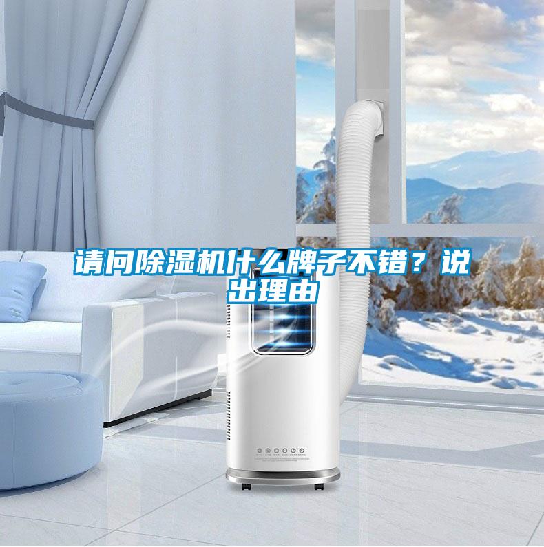 請問除濕機什么牌子不錯？說出理由