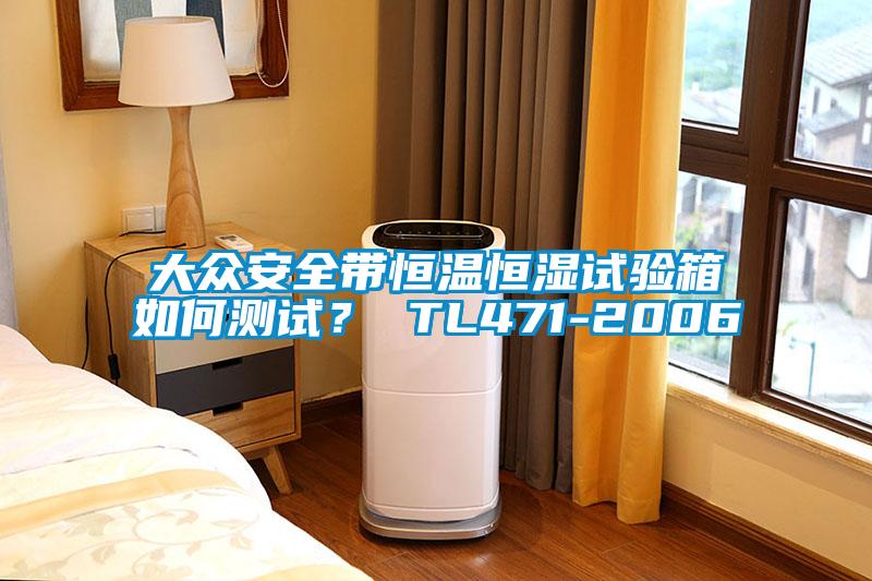 大眾安全帶恒溫恒濕試驗箱如何測試？ TL471-2006