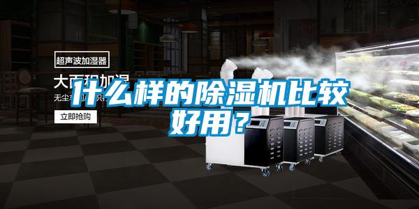 什么樣的除濕機比較好用？