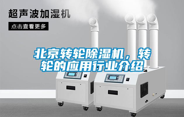 北京轉輪除濕機，轉輪的應用行業介紹