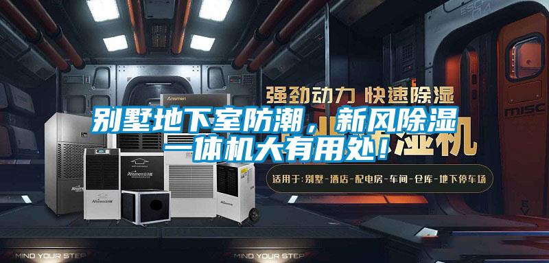 別墅地下室防潮，新風除濕一體機大有用處！