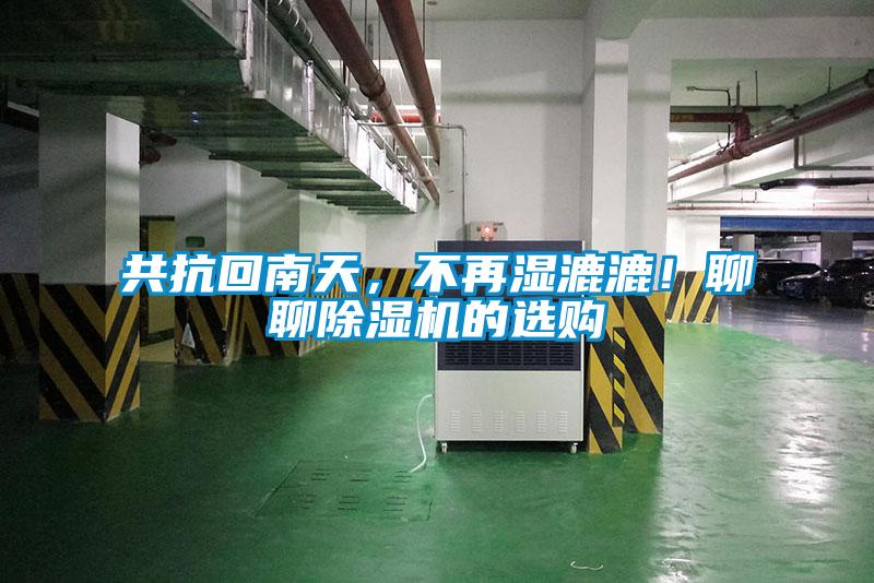 共抗回南天，不再濕漉漉！聊聊除濕機的選購