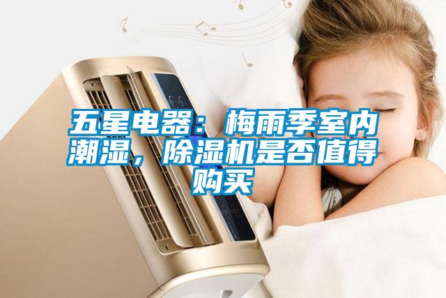 五星電器：梅雨季室內潮濕，除濕機是否值得購買