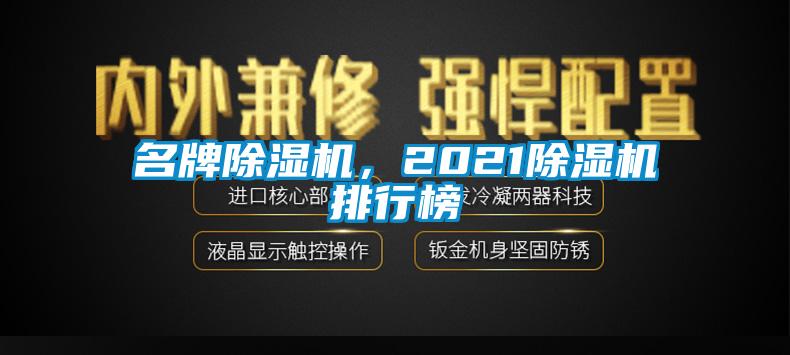 名牌除濕機，2021除濕機排行榜