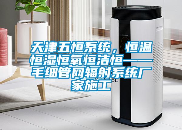 天津五恒系統，恒溫恒濕恒氧恒潔恒——毛細管網輻射系統廠家施工
