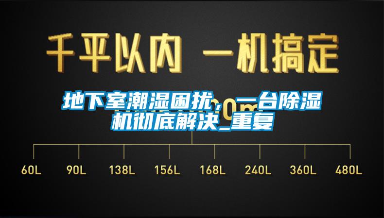 地下室潮濕困擾，一臺除濕機徹底解決_重復
