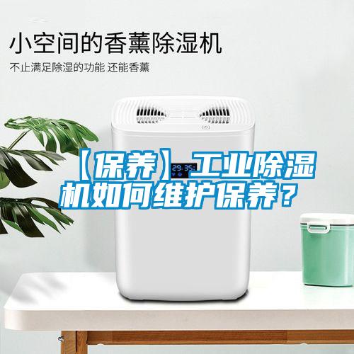 【保養】工業除濕機如何維護保養？