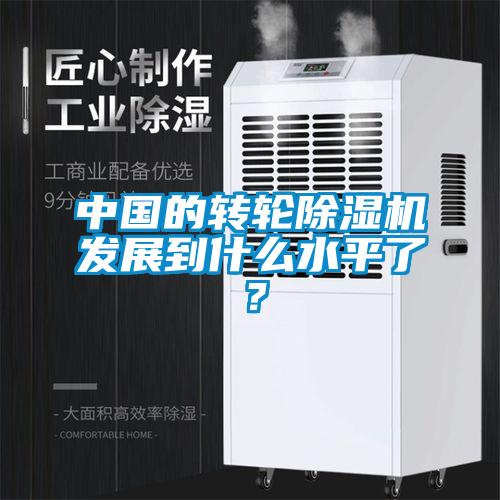 中國的轉輪除濕機發展到什么水平了？