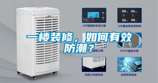 一樓裝修，如何有效防潮？