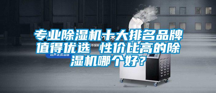 專業除濕機十大排名品牌值得優選 性價比高的除濕機哪個好？