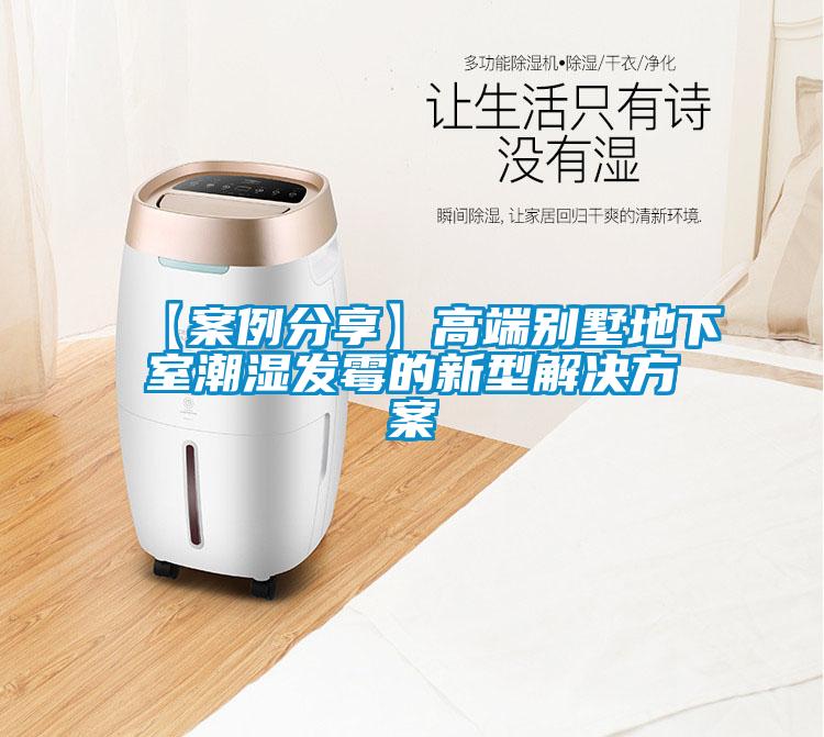 【案例分享】高端別墅地下室潮濕發霉的新型解決方案