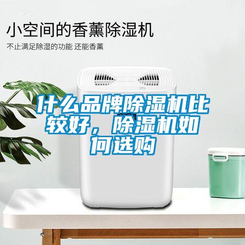 什么品牌除濕機比較好，除濕機如何選購
