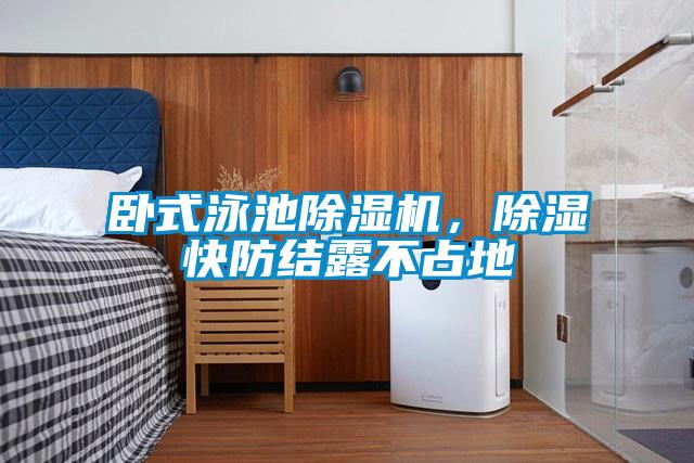 臥式泳池除濕機，除濕快防結露不占地