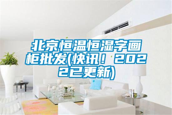北京恒溫恒濕字畫柜批發(快訊！2022已更新)
