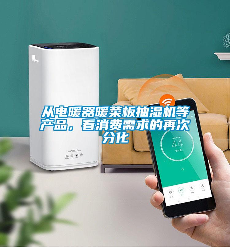 從電暖器暖菜板抽濕機等產品，看消費需求的再次分化