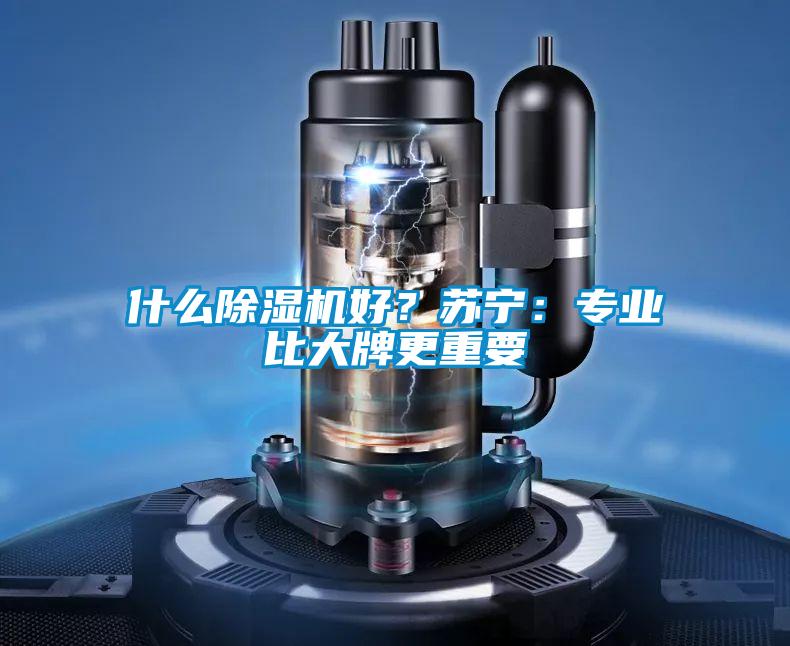 什么除濕機好？蘇寧：專業比大牌更重要