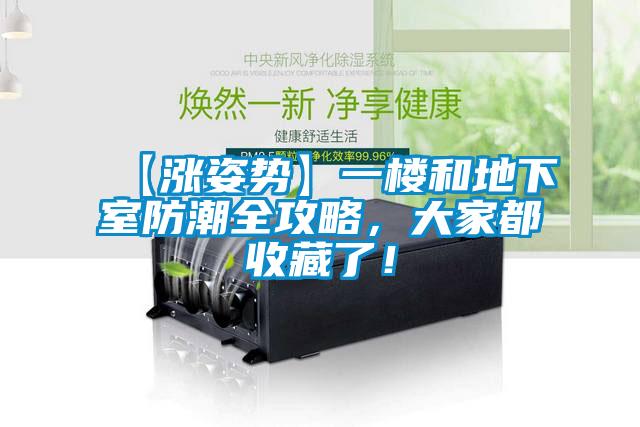 【漲姿勢】一樓和地下室防潮全攻略，大家都收藏了！
