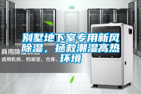 別墅地下室專用新風除濕，拯救潮濕高熱環境