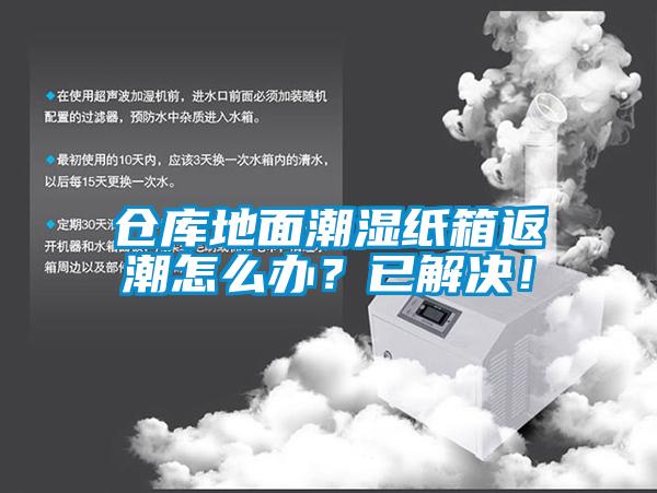 倉庫地面潮濕紙箱返潮怎么辦？已解決！