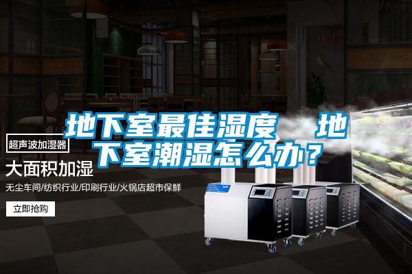 地下室最佳濕度  地下室潮濕怎么辦？