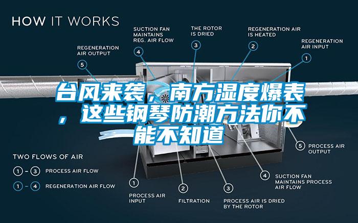臺風來襲，南方濕度爆表，這些鋼琴防潮方法你不能不知道