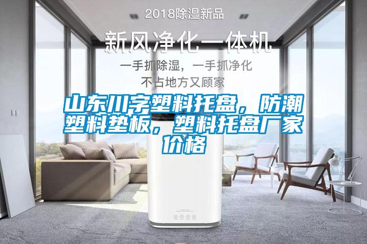 山東川字塑料托盤，防潮塑料墊板，塑料托盤廠家價格