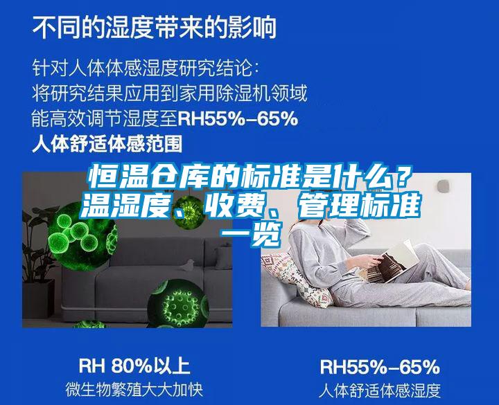 恒溫倉庫的標準是什么？溫濕度、收費、管理標準一覽