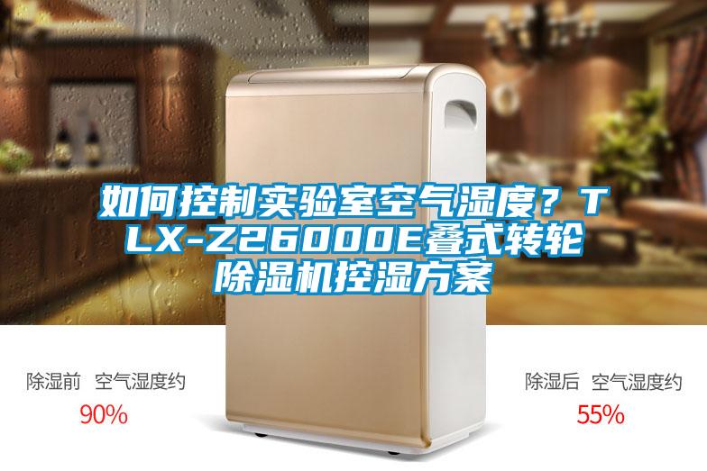 如何控制實驗室空氣濕度？TLX-Z26000E疊式轉輪除濕機控濕方案