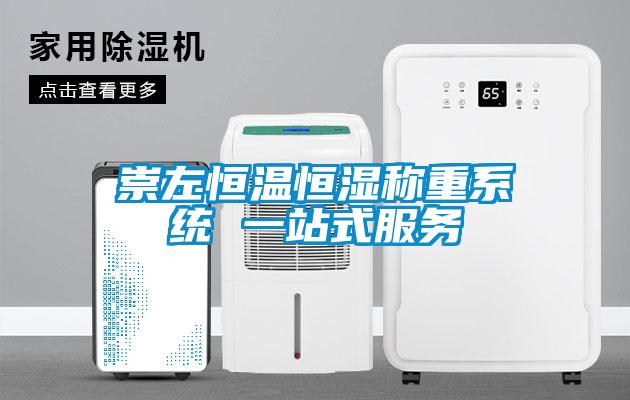 崇左恒溫恒濕稱重系統 一站式服務