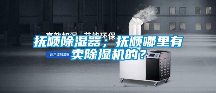 撫順除濕器；撫順哪里有賣除濕機的？