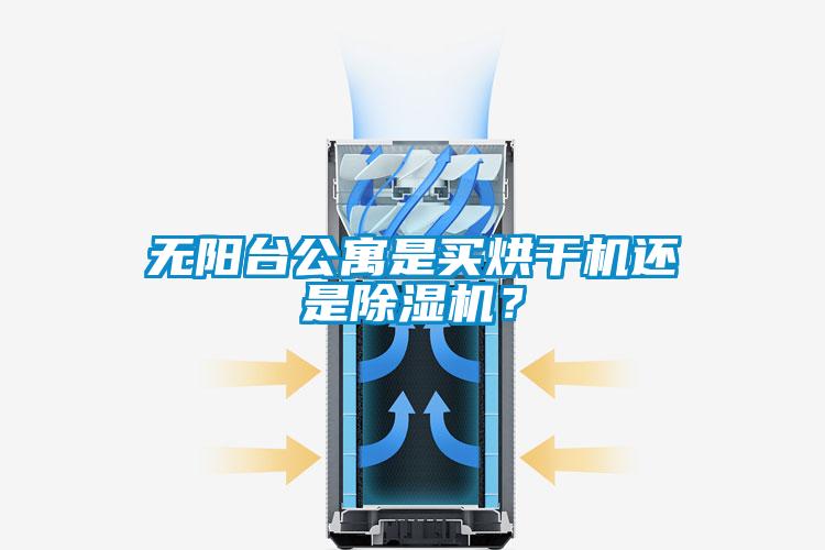 無陽臺公寓是買烘干機還是除濕機？