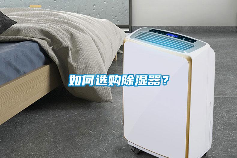 如何選購除濕器？