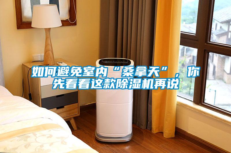 如何避免室內“桑拿天”，你先看看這款除濕機再說