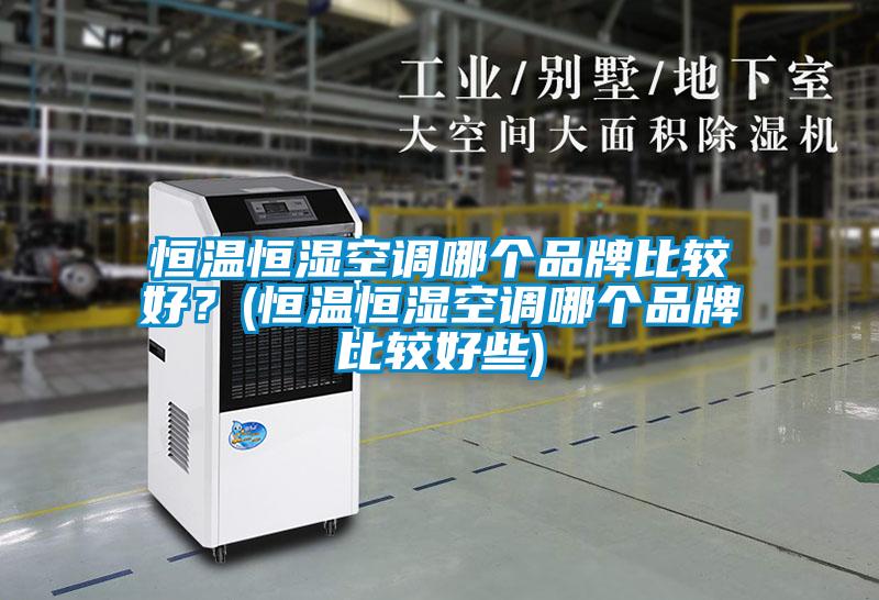 恒溫恒濕空調哪個品牌比較好？(恒溫恒濕空調哪個品牌比較好些)