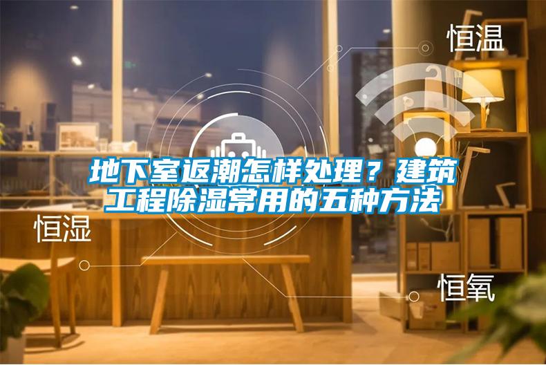 地下室返潮怎樣處理？建筑工程除濕常用的五種方法