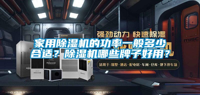 家用除濕機的功率一般多少合適？除濕機哪些牌子好用？