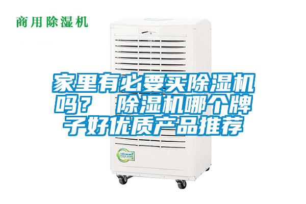 家里有必要買除濕機嗎？ 除濕機哪個牌子好優質產品推薦