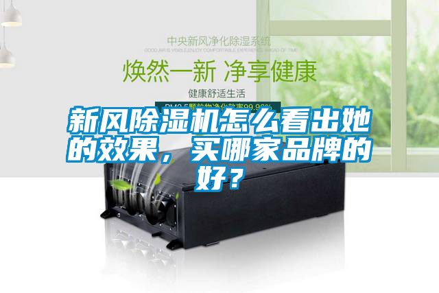 新風除濕機怎么看出她的效果，買哪家品牌的好？