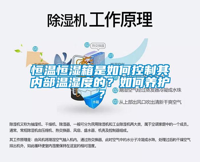恒溫恒濕箱是如何控制其內部溫濕度的？如何養護？