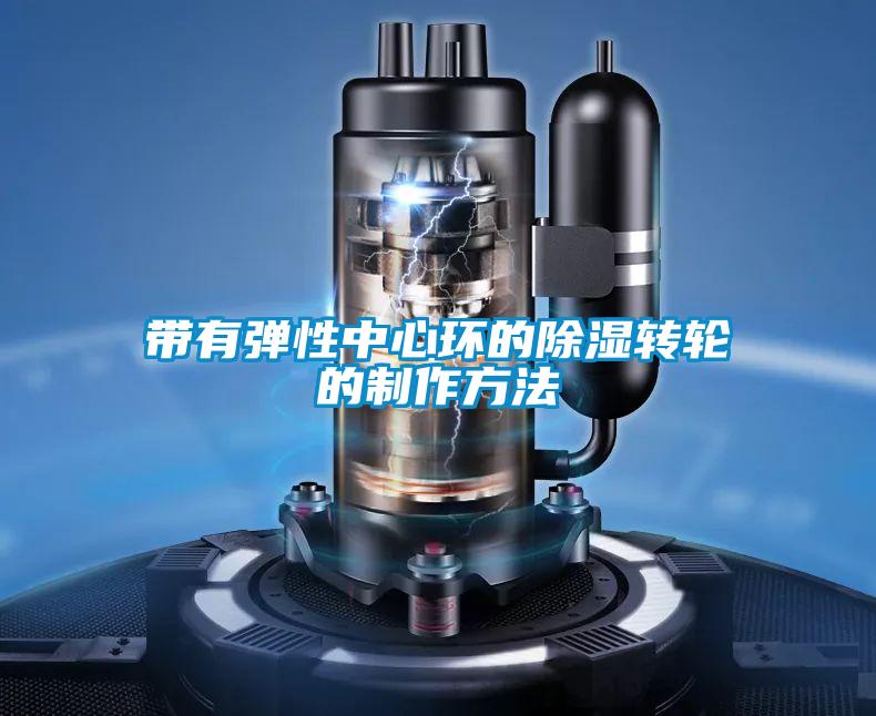 帶有彈性中心環的除濕轉輪的制作方法
