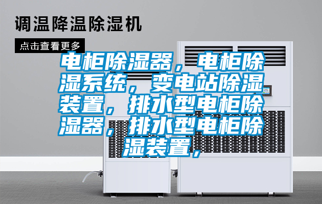 電柜除濕器，電柜除濕系統，變電站除濕裝置，排水型電柜除濕器，排水型電柜除濕裝置，