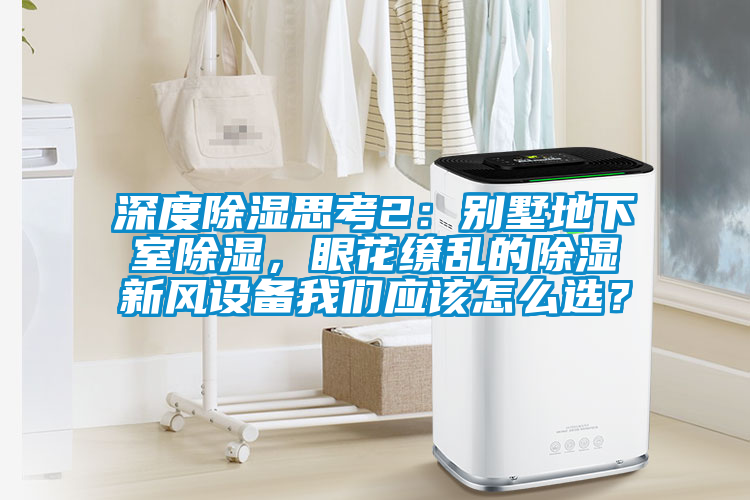深度除濕思考2：別墅地下室除濕，眼花繚亂的除濕新風設備我們應該怎么選？