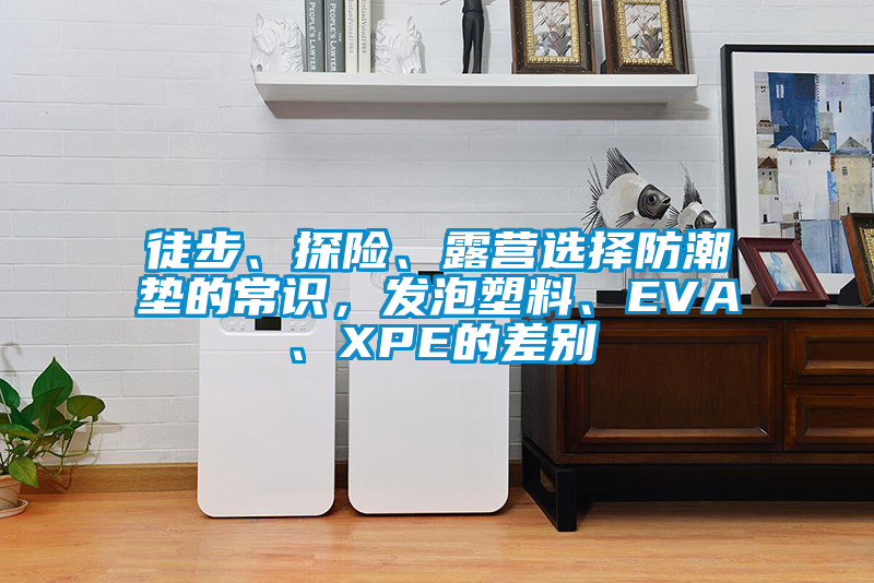徒步、探險、露營選擇防潮墊的常識，發泡塑料、EVA、XPE的差別